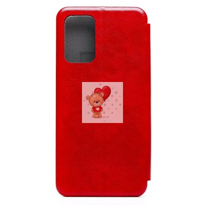 Чехол-книжка для Samsung A725 Galaxy A72 (красный) открытие вбок - BC002