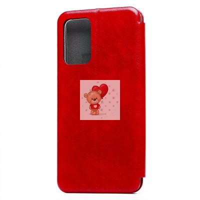 Чехол-книжка для Samsung A725 Galaxy A72 (красный) открытие вбок - BC002