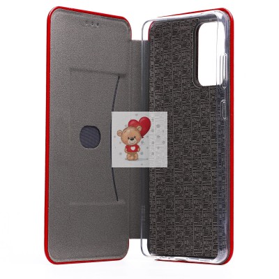 Чехол-книжка для Samsung A725 Galaxy A72 (красный) открытие вбок - BC002