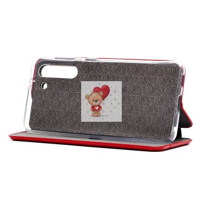 Чехол-книжка для Samsung G991 Galaxy S21 открытие вбок (красный) - BC002 Чехол-книжка для Samsung G991 Galaxy S21 открытие вбок (красный) - BC002