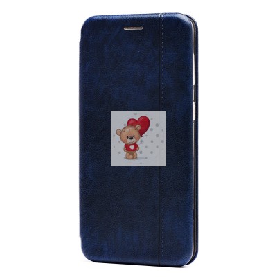 Чехол-книжка для Samsung G996 Galaxy S21+ (синий) открытие вбок (синий) - BC002