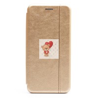 Чехол-книжка для Samsung G996 Galaxy S21+ (золотой) открытие вбок (золотой) - BC002