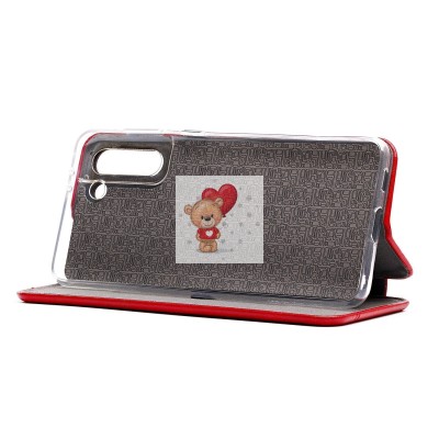 Чехол-книжка для Samsung G996 Galaxy S21+ (красный) открытие вбок (красный) - BC002 Чехол-книжка для Samsung G996 Galaxy S21+ (красный) открытие вбок (красный) - BC002