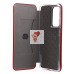 Чехол-книжка для Samsung G998 Galaxy S21 Ultra (красный) открытие вбок (красный) - BC002