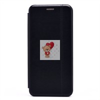 Чехол-книжка для Tecno Pop 7 Pro (черный) - BC002