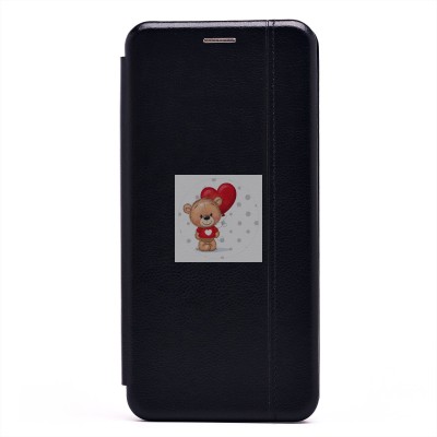 Чехол-книжка для Tecno Pop 7 Pro (черный) - BC002