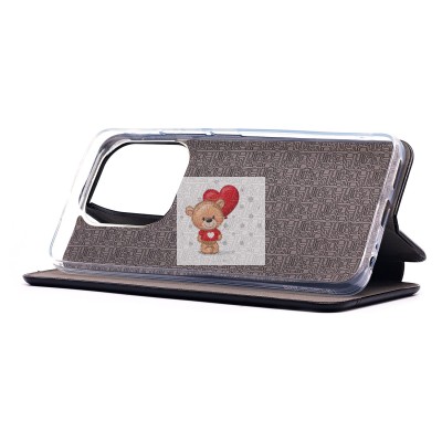 Чехол-книжка для Tecno Pop 7 Pro (черный) - BC002 Чехол-книжка для Tecno Pop 7 Pro (черный) - BC002