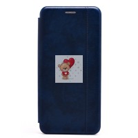 Чехол-книжка для Tecno Pop 7 Pro (синий) - BC002 Чехол-книжка для Tecno Pop 7 Pro (синий) - BC002
