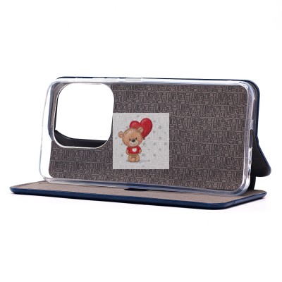 Чехол-книжка для Tecno Pop 7 Pro (синий) - BC002 Чехол-книжка для Tecno Pop 7 Pro (синий) - BC002