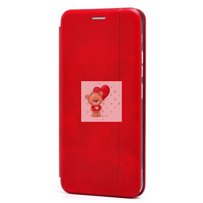 Чехол-книжка для Tecno Pop 7 Pro (красный) - BC002 Чехол-книжка для Tecno Pop 7 Pro (красный) - BC002