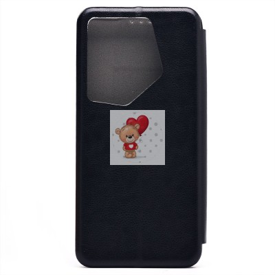 Чехол-книжка для Tecno Camon 20 Premier 5G (черный) - BC002