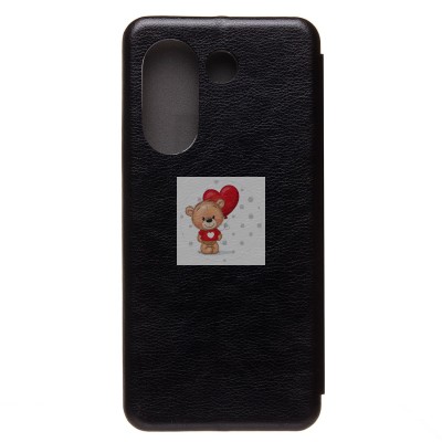 Чехол-книжка для Tecno Camon 20 Pro 4G (черный) - BC002 Чехол-книжка для Tecno Camon 20 Pro 4G (черный) - BC002