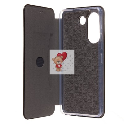 Чехол-книжка для Tecno Camon 20 Pro 4G (черный) - BC002 Чехол-книжка для Tecno Camon 20 Pro 4G (черный) - BC002