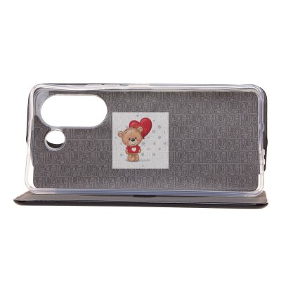 Чехол-книжка для Tecno Camon 20 Pro 4G (черный) - BC002 Чехол-книжка для Tecno Camon 20 Pro 4G (черный) - BC002