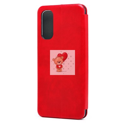 Чехол-книжка для Tecno Pova 3 (красный) - BC002 Чехол-книжка для Tecno Pova 3 (красный) - BC002