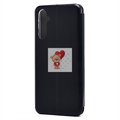 Чехол-книжка для Tecno Pova 4 (черный) - BC002