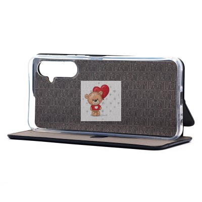 Чехол-книжка для Tecno Pova 4 (черный) - BC002