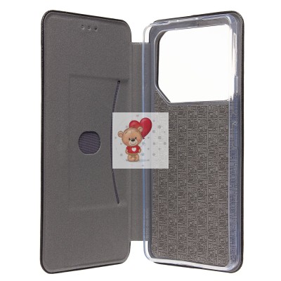 Чехол-книжка для Tecno Pova 6 Pro 5G (черный) - BC002 Чехол-книжка для Tecno Pova 6 Pro 5G (черный) - BC002