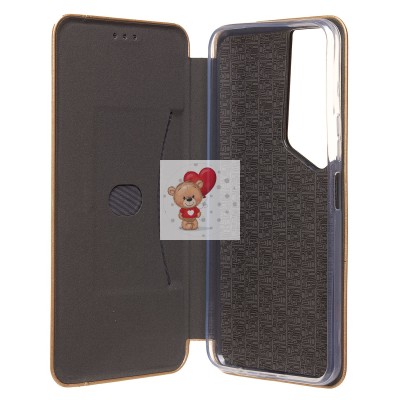 Чехол-книжка для Tecno Pova Neo 2 (золотой) - BC002 Чехол-книжка для Tecno Pova Neo 2 (золотой) - BC002