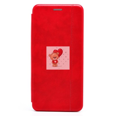 Чехол-книжка для Tecno Pova Neo 2 (красный) - BC002