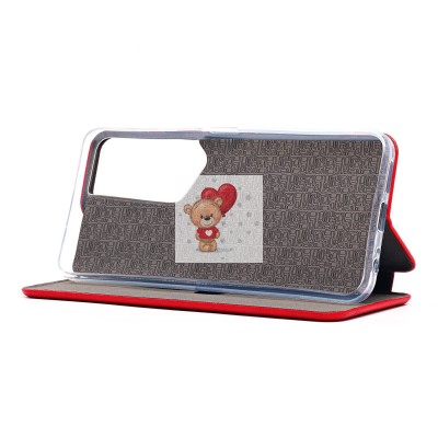 Чехол-книжка для Tecno Pova Neo 2 (красный) - BC002 Чехол-книжка для Tecno Pova Neo 2 (красный) - BC002