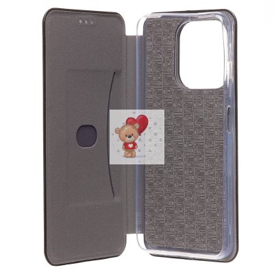 Чехол-книжка для Tecno Spark 10 4G (черный) - BC002 Чехол-книжка для Tecno Spark 10 4G (черный) - BC002