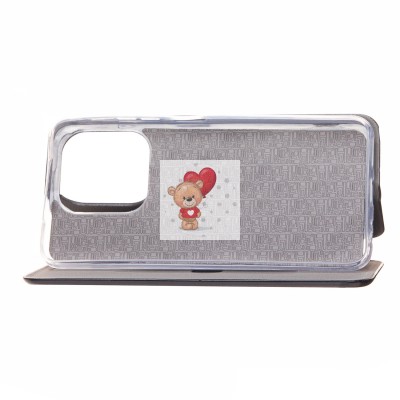 Чехол-книжка для Tecno Spark 10 4G (черный) - BC002 Чехол-книжка для Tecno Spark 10 4G (черный) - BC002