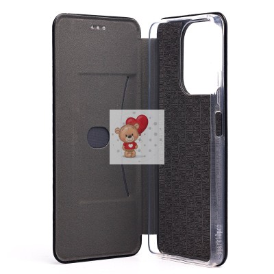 Чехол-книжка для Tecno Spark 10 Pro (черный) - BC002