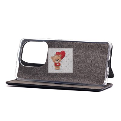 Чехол-книжка для Tecno Spark 10 Pro (черный) - BC002