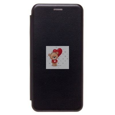 Чехол-книжка для Tecno Spark 20C (черный) - BC002