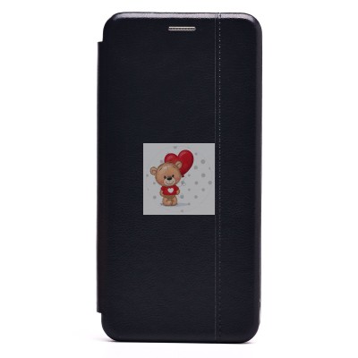 Чехол-книжка для Tecno Spark 9 Pro (черный) - BC002