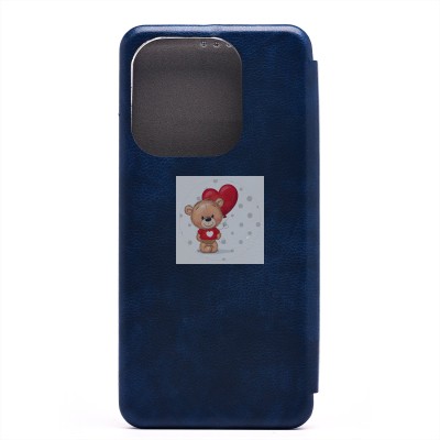 Чехол-книжка для Tecno Spark Go (синий) - BC002 Чехол-книжка для Tecno Spark Go (синий) - BC002