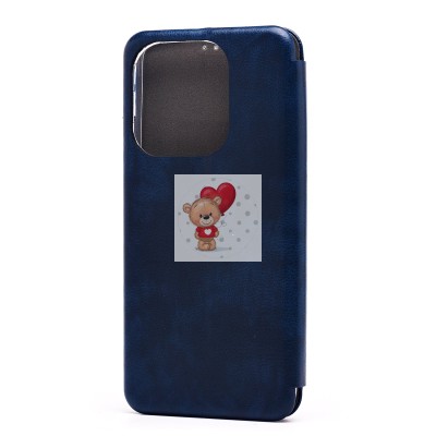 Чехол-книжка для Tecno Spark Go (синий) - BC002 Чехол-книжка для Tecno Spark Go (синий) - BC002