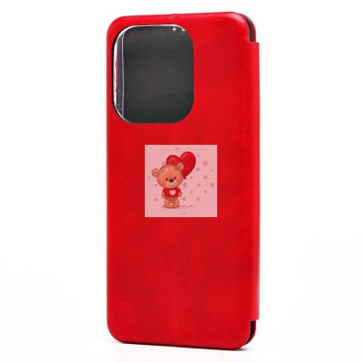 Чехол-книжка для Tecno Spark Go (красный) - BC002 Чехол-книжка для Tecno Spark Go (красный) - BC002