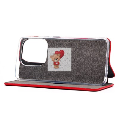 Чехол-книжка для Tecno Spark Go (красный) - BC002 Чехол-книжка для Tecno Spark Go (красный) - BC002