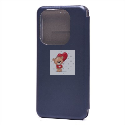 Чехол-книжка для Tecno Spark Go 2024 (синий) - BC002 Чехол-книжка для Tecno Spark Go 2024 (синий) - BC002