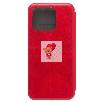 Чехол-книжка для Xiaomi 13 (красный) - BC002