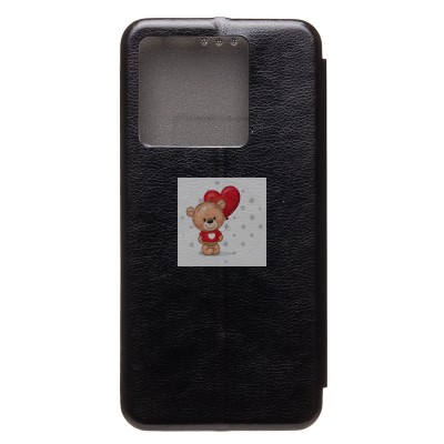 Чехол-книжка для Xiaomi 13T Pro (черный) - BC002