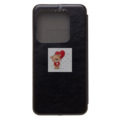 Чехол-книжка для Xiaomi 14 Pro (черный) - BC002