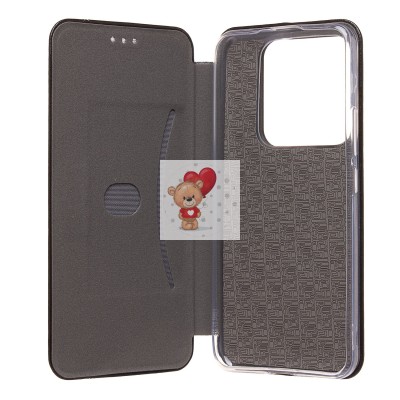Чехол-книжка для Xiaomi 14 Pro (черный) - BC002