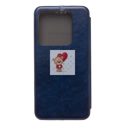 Чехол-книжка для Xiaomi 14 Pro (синий) - BC002