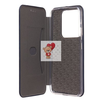 Чехол-книжка для Xiaomi 14 Pro (синий) - BC002