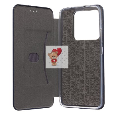 Чехол-книжка для Xiaomi 14T Pro (синий) - BC002