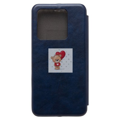Чехол-книжка для Xiaomi 14T (синий) - BC002