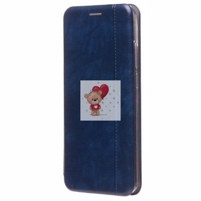 Чехол-книжка для Xiaomi Poco C55 (синий) - BC002