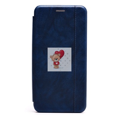 Чехол-книжка для Xiaomi Poco F5 Pro (синий) - BC002