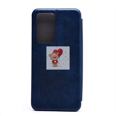 Чехол-книжка для Xiaomi Poco F5 Pro (синий) - BC002