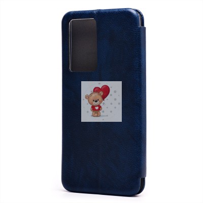 Чехол-книжка для Xiaomi Poco F5 Pro (синий) - BC002