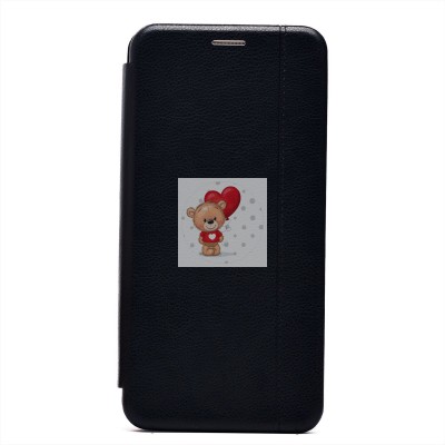 Чехол-книжка для Xiaomi Poco F6 Pro (черный) - BC002