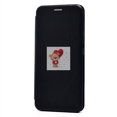 Чехол-книжка для Xiaomi Poco F6 Pro (черный) - BC002